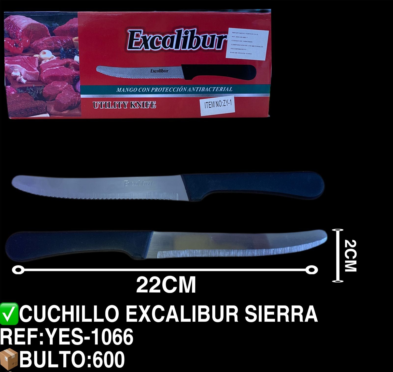 CUCHILLO EXCALIBUR SIERRA CUCHILLO EXCALIBUR SIERRA